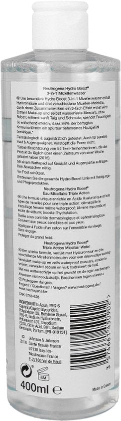 Neutrogena Hydro Boost Micellar Water 400ML