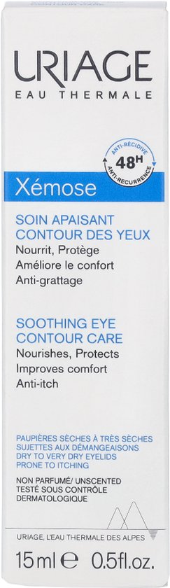 Uriage Xémose Kalmerende Verzorging voor de Oogomtrek 15ml