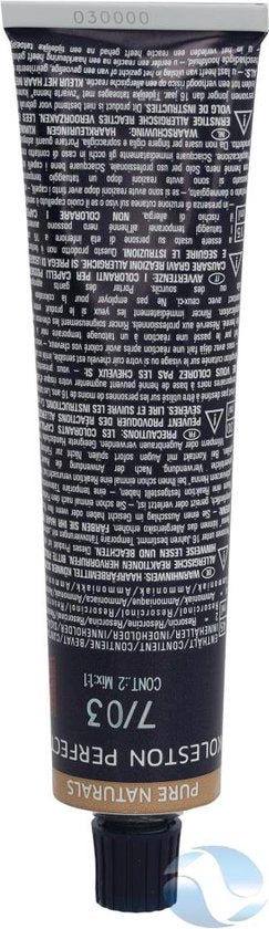 Wella Professionals Koleston Perfect Me+ - Haarverf - 7/03 Pure Naturals - 60ml