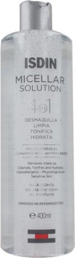 Make-Up Verwijder Micellair Water Isdin 4-in-1 (400 ml)
