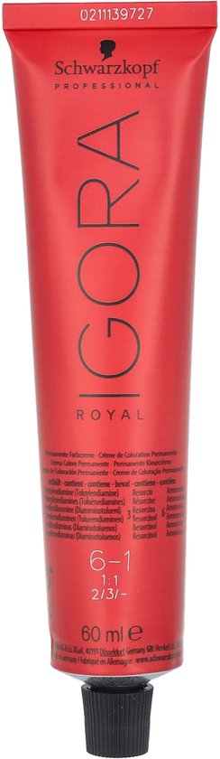 Schwarzkopf Professional Igora Royal 6-1 - 60 ml