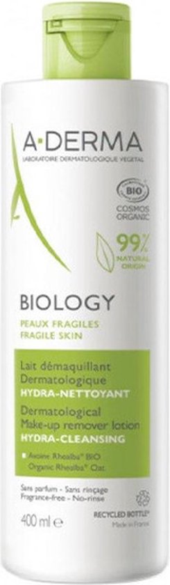Make-Up Verwijdercrème A-Derma Biology (400 ml)