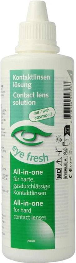Eyefresh Alles-in-1 Vloeistof voor Harde Lenzen - 200ml