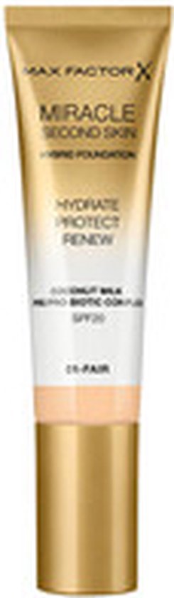 Max Factor Miracle Second Skin Foundation - 01 Fair