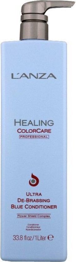 Lanza Healing Haircare - Colorcare De-Brassing Blue Conditioner 1000ml - no orange - coolblond