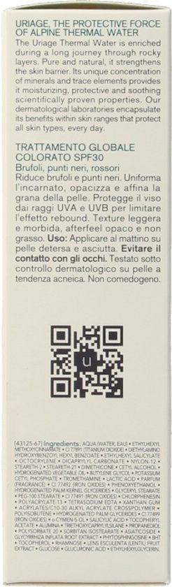 Uriage Hyseac allround verzorging getint 40 Milliliter
