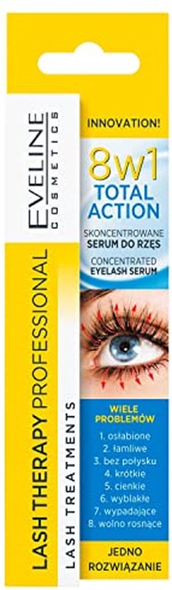 Eveline Cosmetics Lash Therapy Wimperserum 8in1 10ml.