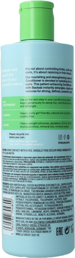 Imbue - Coil Rejoicing Leave-in Conditioner - 400 ml