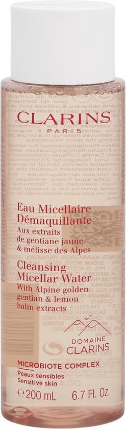 Clarins Cleansing Micellar Water - Reinigingslotion voor alle huidtypes - 200ml