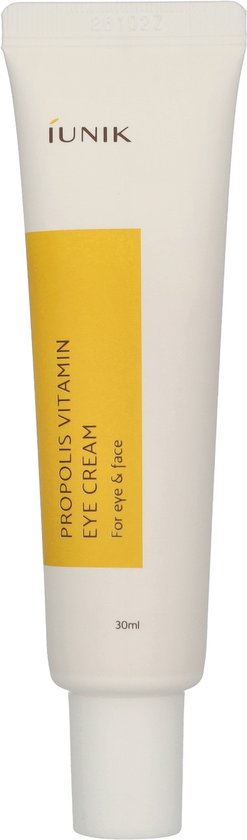 iUNIK Propolis Vitamin Eye Cream. Hydrating, brightening, anti-aging eye-care.