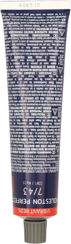 Wella Professionals Koleston Perfect Me+ - Haarverf - 7/43 Vibrant Reds - 60ml