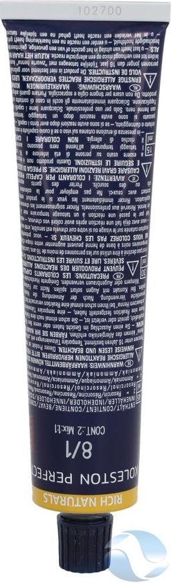 Wella Professionals Koleston Perfect Me+ - Haarverf - 8/1 Rich Naturals - 60ml