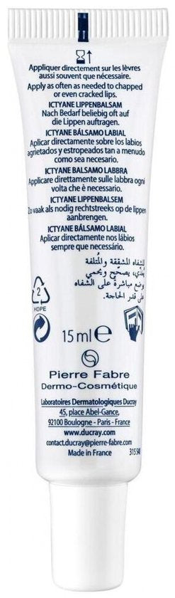 Ducray Ictyane Lip Balm 15 Ml