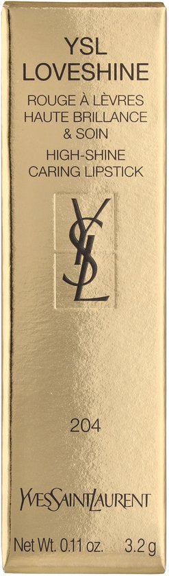 Yves Saint Laurent Loveshine High-Shine Caring Lipstick 3.2gr | Melted Honey - 204 | - 204 Melted Ho