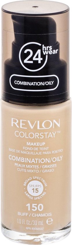 Revlon Colorstay Foundation With Pump Oily Skin | 150 Buff