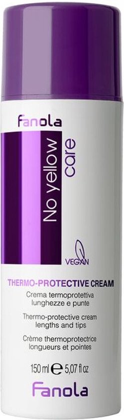 Fanola - No Yellow Care No Yellow Thermo-Protective Cream - 150ml