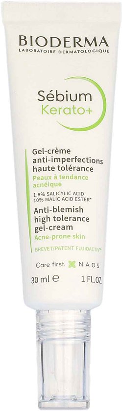 Bioderma Sébium Kerato+ Eficacia Antiacné, Máxima Tolerancia 30 Ml