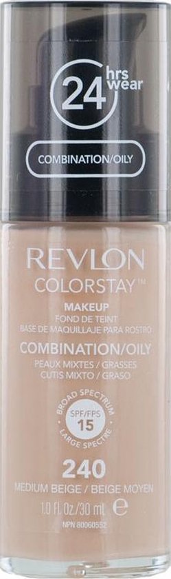 Revlon Colorstay Foundation With Pump - 240 Medium Beige (Oily Skin)