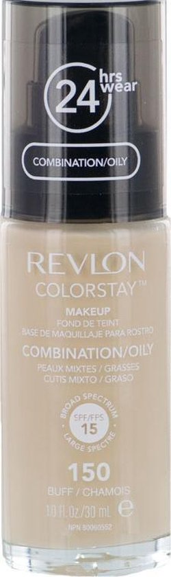 Revlon Colorstay Foundation With Pump Oily Skin | 150 Buff