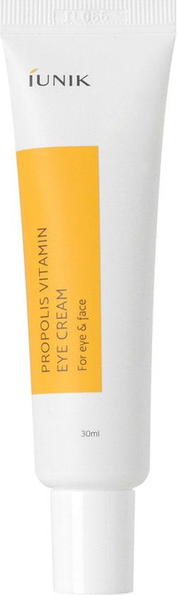 iUNIK Propolis Vitamin Eye Cream. Hydrating, brightening, anti-aging eye-care.