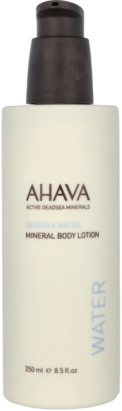 AHAVA Mineraal Bodylotion | Langdurige Hydratatie & Huidverbetering | Verfijnt Huidtextuur | Anti-Uitdroging | Lotion voor Dames & Heren | Moisturizer