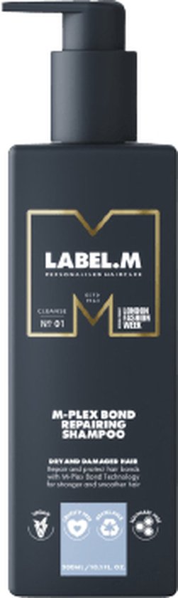 Label.M M-Plex Bond Repairing Shampoo - 1000 ml- Normale shampoo - Voor Alle haartypes -