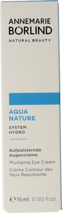 Annemarie Börlind - Aquanature Plumping Eye Cream - 15 ml