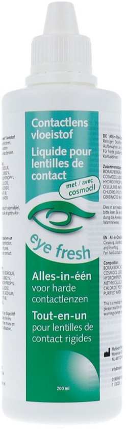 Eyefresh Alles-in-1 Vloeistof voor Harde Lenzen - 200ml