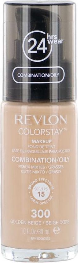 Revlon Colorstay Foundation With Pump | 300 Golden Beige (Oily Skin)