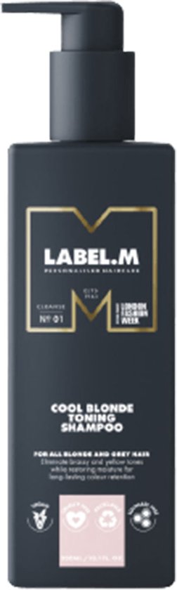 Label M. Cool Blonde Toning Shampoo 300 ml.