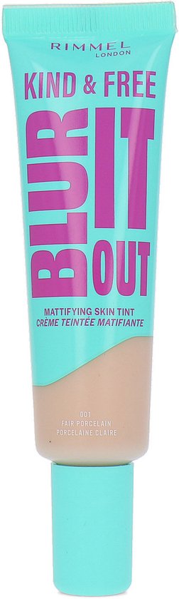 Rimmel Kind & Free Blur It Out Mattifying Skin Tint - 001 Fair Porcelain
