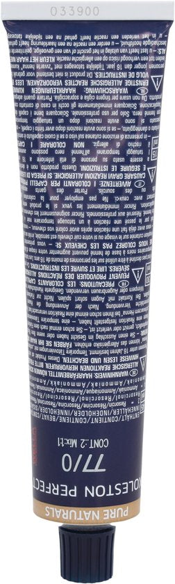 Wella Professionals Koleston Perfect Me+ - Haarverf - 77/0 Pure Naturals - 60ml