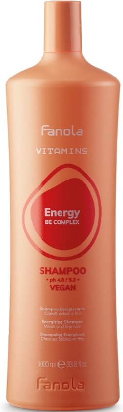 Fanola - Vitamins Energizing Shampoo Be Complex