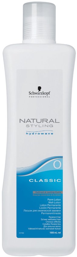 Schwarzkopf Natural Styling Hydrowave Classic 0 - 1000 ml - Permanentvloeistof - Haarverf