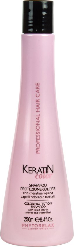 Phytorelax Keratin Color Protect Shampoo – Anti-Frizz Kleurbehoud voor Gekleurd Haar – 250ml