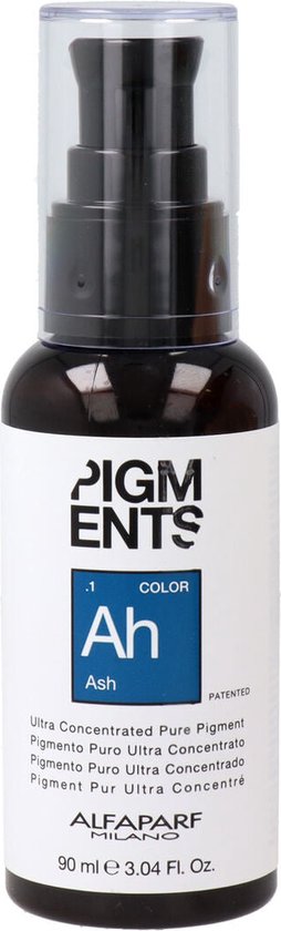 Onthullende crème Alfaparf Milano Pigments Nº 1/Ah Grijs 90 ml