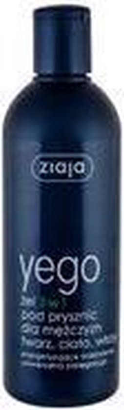 Ziaja - Yego Gel 3In1 Shower For Men Face Body Hair 300Ml