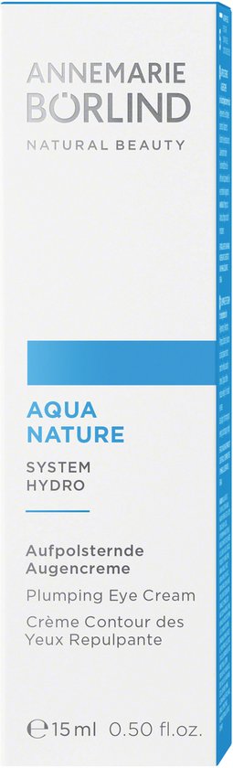 Annemarie Börlind - Aquanature Plumping Eye Cream - 15 ml