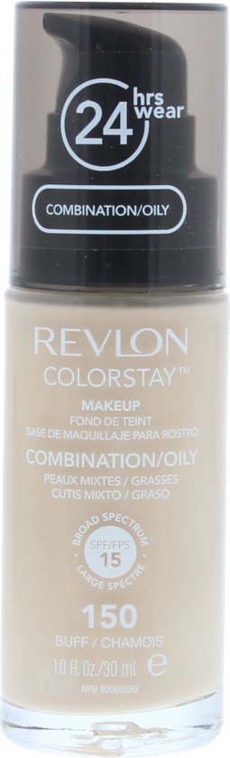 Revlon Colorstay Foundation With Pump Oily Skin | 150 Buff