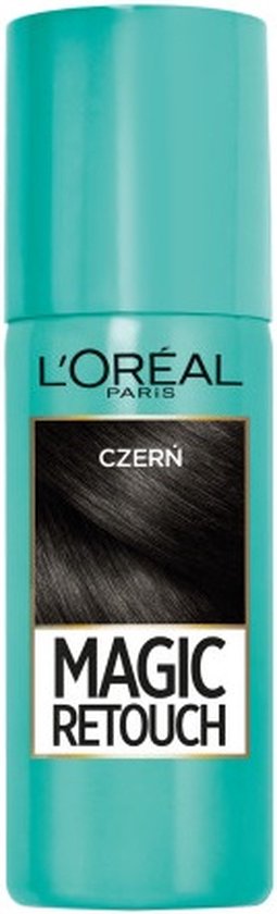 Magic Retouch touch-up spray voor wortels Zwart 75ml