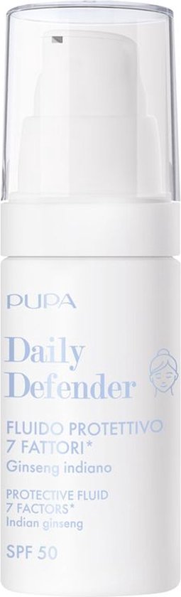 Pupa Milano - Daily Defender Dagcrème SPF 50 Transparant 001 - 30 ml
