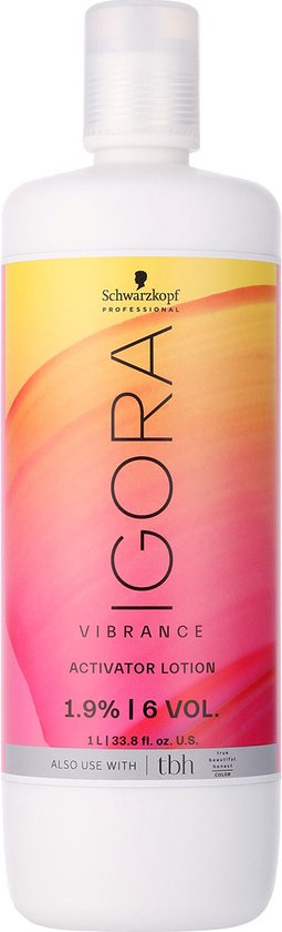 Activerende Vloeistof Schwarzkopf Igora Vibrance 1,9% - 6 Vol