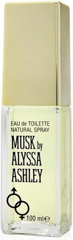Alyssa Ashley Musk | Eau de Toilette | Unisex, Tijdloze Sensuele Parfum (100ml)