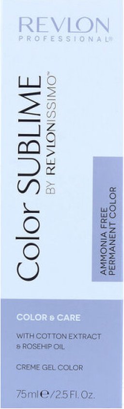 Permanente Kleur Revlon Color Sublime Nº 7.12 (75 ml)