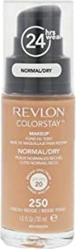 Revlon Colorstay Foundation With Pump Dry Skin | 250 Fresh Beige