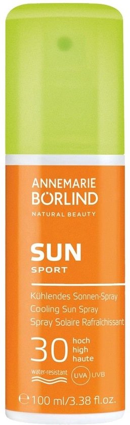 Annemarie Börlind Sun Sport Cooling Zonnespray SPF 30 - Zonnebrand - 100ml