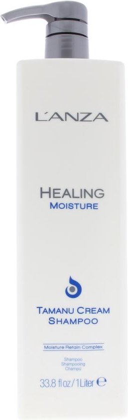 Lanza Healing Moisture Tamanu Cream - 1000 ml - Shampoo