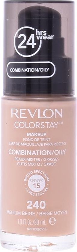 Revlon Colorstay Foundation With Pump - 240 Medium Beige (Oily Skin)