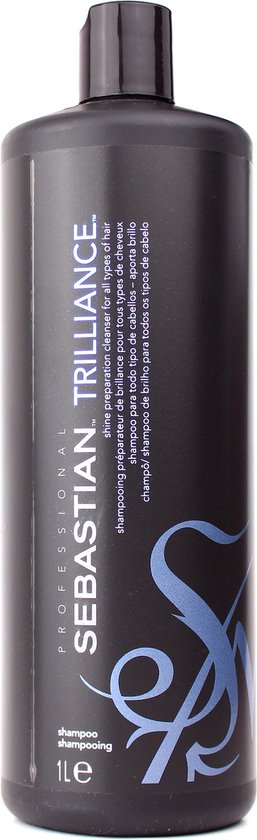 Sebastian Professional Trilliance Shampoo - 1000 ml- Voor Alle haartypen