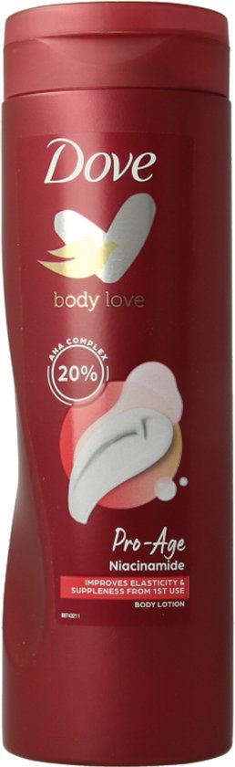 Dove Body Love Bodylotion - Pro Age - met 20% AHA complex en niacinamide - 400 ml